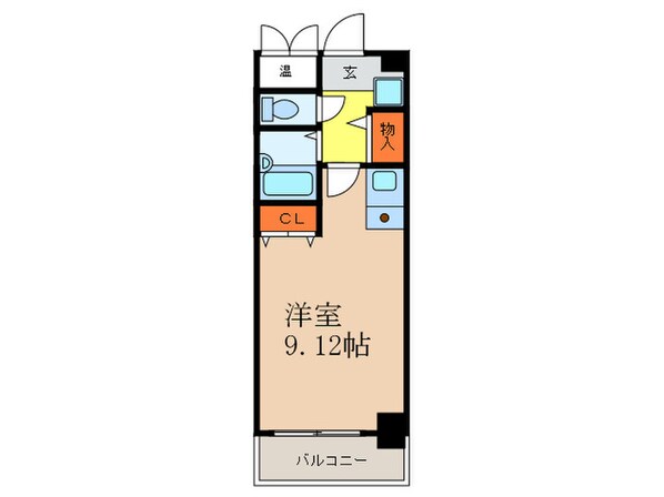 ビスタ江坂南の物件間取画像